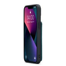Load image into Gallery viewer, JEEHOOD Anti-theft Brush Magnetic PU + TPU Protective Case with Card Slot, For iPhone 13 mini, For iPhone 13, For iPhone 13 Pro, For iPhone 13 Pro Max