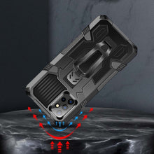 Load image into Gallery viewer, Armor Warrior Shockproof PC + TPU Protective Case, For Samsung Galaxy A02s 164mm, For Samsung Galaxy A03s 166mm, For Samsung Galaxy A03s 164mm