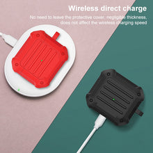 Load image into Gallery viewer, Wireless Earphones Shockproof Carbon Fiber Luggage TPU Protective Case, For AirPods 3