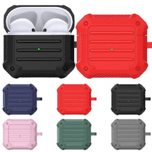 Load image into Gallery viewer, Wireless Earphones Shockproof Carbon Fiber Luggage TPU Protective Case, For AirPods 3