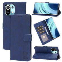 Load image into Gallery viewer, Embossed Happy Cat Pattern Horizontal Flip Leather Case with Holder &amp; Card Slots &amp; Wallet, For Xiaomi Redmi Note 10 Pro 5G, For Xiaomi Redmi 10, For Xiaomi Mi 11, For Xiaomi Mi 11T, For Xiaomi Mi 11 Ultra, For Xiaomi Mi 11 Lite, For Google Pixel 5a 5G ...