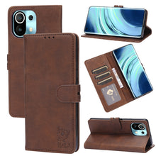 Load image into Gallery viewer, Embossed Happy Cat Pattern Horizontal Flip Leather Case with Holder &amp; Card Slots &amp; Wallet, For Xiaomi Redmi Note 10 Pro 5G, For Xiaomi Redmi 10, For Xiaomi Mi 11, For Xiaomi Mi 11T, For Xiaomi Mi 11 Ultra, For Xiaomi Mi 11 Lite, For Google Pixel 5a 5G ...