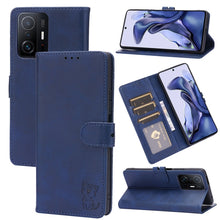 Load image into Gallery viewer, Embossed Happy Cat Pattern Horizontal Flip Leather Case with Holder &amp; Card Slots &amp; Wallet, For Xiaomi Redmi Note 10 Pro 5G, For Xiaomi Redmi 10, For Xiaomi Mi 11, For Xiaomi Mi 11T, For Xiaomi Mi 11 Ultra, For Xiaomi Mi 11 Lite, For Google Pixel 5a 5G ...