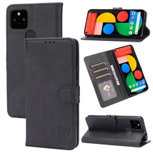 Load image into Gallery viewer, Embossed Happy Cat Pattern Horizontal Flip Leather Case with Holder &amp; Card Slots &amp; Wallet, For Xiaomi Redmi Note 10 Pro 5G, For Xiaomi Redmi 10, For Xiaomi Mi 11, For Xiaomi Mi 11T, For Xiaomi Mi 11 Ultra, For Xiaomi Mi 11 Lite, For Google Pixel 5a 5G ...