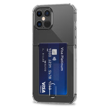 Load image into Gallery viewer, TPU Transparent Protective Case with Card Slots, For iPhone 13
