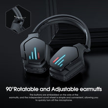 Load image into Gallery viewer, ONIKUMA B60 Bluetooth 5.0 Adjustable Strong Bass Gaming Wireless Bluetooth Headset with Microphone