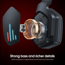 Load image into Gallery viewer, ONIKUMA B60 Bluetooth 5.0 Adjustable Strong Bass Gaming Wireless Bluetooth Headset with Microphone