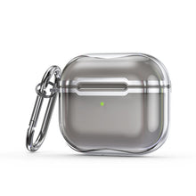 Load image into Gallery viewer, Electroplating Frame + Transparent TPU Earphone Protective Case with Hook, For AirPods 3