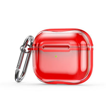 Load image into Gallery viewer, Electroplating Frame + Transparent TPU Earphone Protective Case with Hook, For AirPods 3