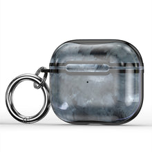 Load image into Gallery viewer, Marble Texture Electroplating Frame Earphone Protective Case with Hook, For AirPods 3