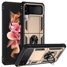 Load image into Gallery viewer, Folding Shockproof TPU + PC Protective Case with 360 Degree Rotating Holder, For Samsung Galaxy Z Flip3 5G