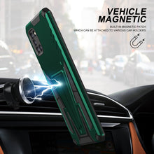 Load image into Gallery viewer, Super V Armor PC + TPU Shockproof Case with Invisible Holder, For Samsung Galaxy A31