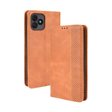 Load image into Gallery viewer, Magnetic Buckle Retro Crazy Horse Texture Horizontal Flip Leather Case with Holder &amp; Card Slots &amp; Photo Frame, For Fujitsu Arrows WE, For Blackview Oscal C20, For Nokia C30, For Nokia C50 5G, For Oukitel WP13 5G, For Aquos Sense6, For Aquos Zero6      ...