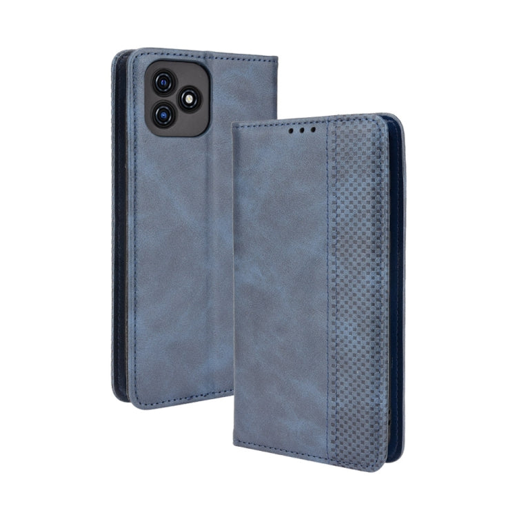 Magnetic Buckle Retro Crazy Horse Texture Horizontal Flip Leather Case with Holder & Card Slots & Photo Frame, For Doogee S59 / S59 Pro, For Doogee S88 Plus / S88 Pro, For Fujitsu Arrows WE, For Blackview Oscal C20, For Nokia C30, For Nokia C50 5G     ...