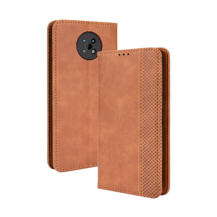Magnetic Buckle Retro Crazy Horse Texture Horizontal Flip Leather Case with Holder & Card Slots & Photo Frame, For Doogee S59 / S59 Pro, For Doogee S88 Plus / S88 Pro, For Fujitsu Arrows WE, For Blackview Oscal C20, For Nokia C30, For Nokia C50 5G     ...