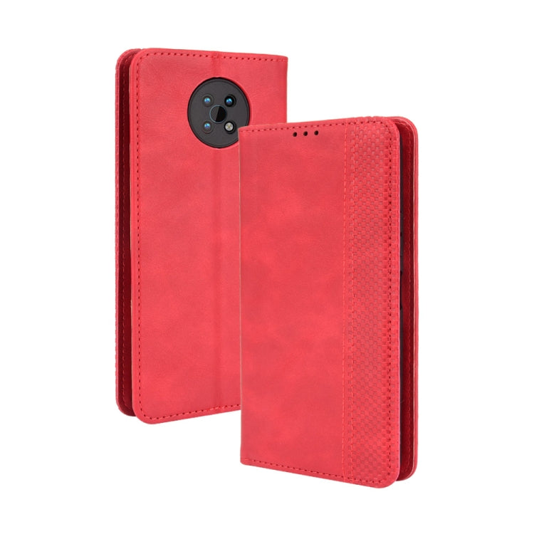 Magnetic Buckle Retro Crazy Horse Texture Horizontal Flip Leather Case with Holder & Card Slots & Photo Frame, For Doogee S59 / S59 Pro, For Doogee S88 Plus / S88 Pro, For Fujitsu Arrows WE, For Blackview Oscal C20, For Nokia C30, For Nokia C50 5G     ...