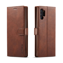 Load image into Gallery viewer, LC.IMEEKE Calf Texture Horizontal Flip Leather Case, with Holder &amp; Card Slots &amp; Wallet, For Galaxy Note 10 Plus, For Galaxy S10, For Galaxy S10 Plus, For Galaxy S10e, For Galaxy A6 Plus (2018)