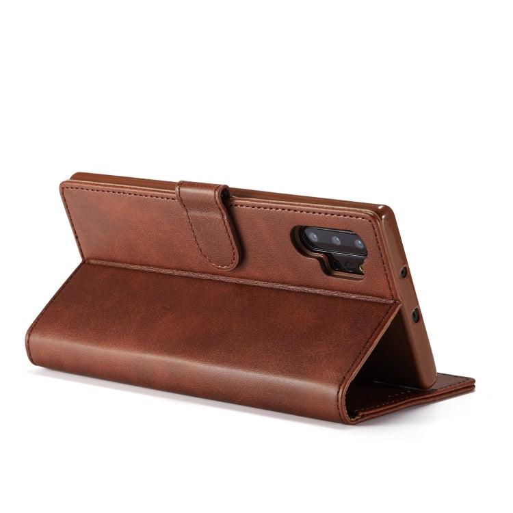 LC.IMEEKE Calf Texture Horizontal Flip Leather Case, with Holder & Card Slots & Wallet, For Galaxy Note 10 Plus, For Galaxy S10, For Galaxy S10 Plus, For Galaxy S10e, For Galaxy A6 Plus (2018)