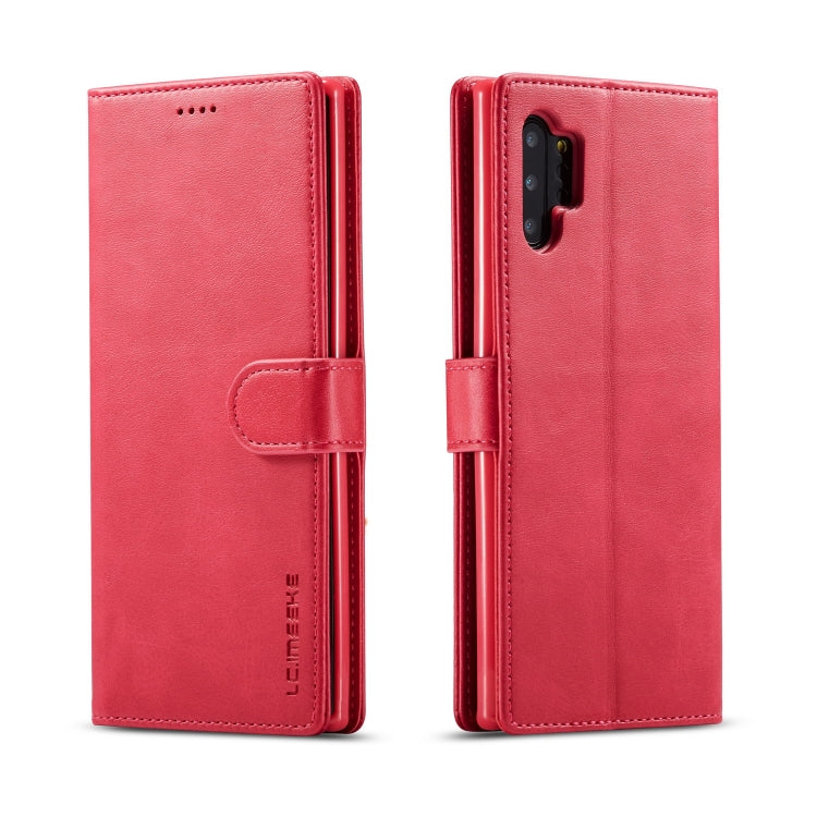 LC.IMEEKE Calf Texture Horizontal Flip Leather Case, with Holder & Card Slots & Wallet, For Galaxy Note 10 Plus, For Galaxy S10, For Galaxy S10 Plus, For Galaxy S10e, For Galaxy A6 Plus (2018)