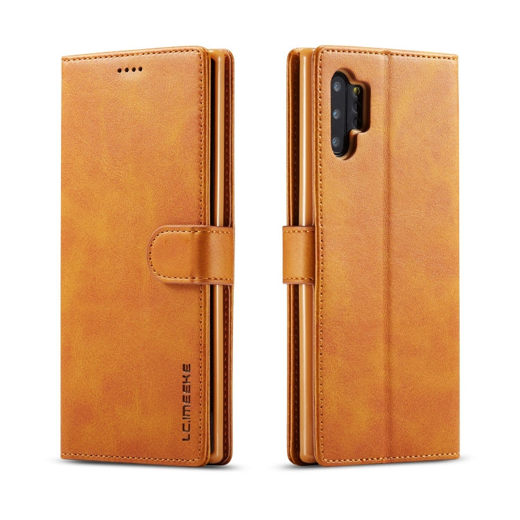 LC.IMEEKE Calf Texture Horizontal Flip Leather Case, with Holder & Card Slots & Wallet, For Galaxy Note 10 Plus, For Galaxy S10, For Galaxy S10 Plus, For Galaxy S10e, For Galaxy A6 Plus (2018)