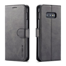 Load image into Gallery viewer, LC.IMEEKE Calf Texture Horizontal Flip Leather Case, with Holder &amp; Card Slots &amp; Wallet, For Galaxy Note 10 Plus, For Galaxy S10, For Galaxy S10 Plus, For Galaxy S10e, For Galaxy A6 Plus (2018)