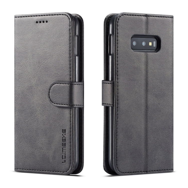 LC.IMEEKE Calf Texture Horizontal Flip Leather Case, with Holder & Card Slots & Wallet, For Galaxy Note 10 Plus, For Galaxy S10, For Galaxy S10 Plus, For Galaxy S10e, For Galaxy A6 Plus (2018)