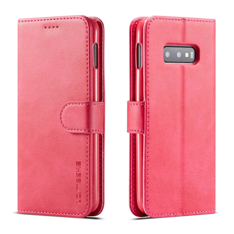 LC.IMEEKE Calf Texture Horizontal Flip Leather Case, with Holder & Card Slots & Wallet, For Galaxy Note 10 Plus, For Galaxy S10, For Galaxy S10 Plus, For Galaxy S10e, For Galaxy A6 Plus (2018)