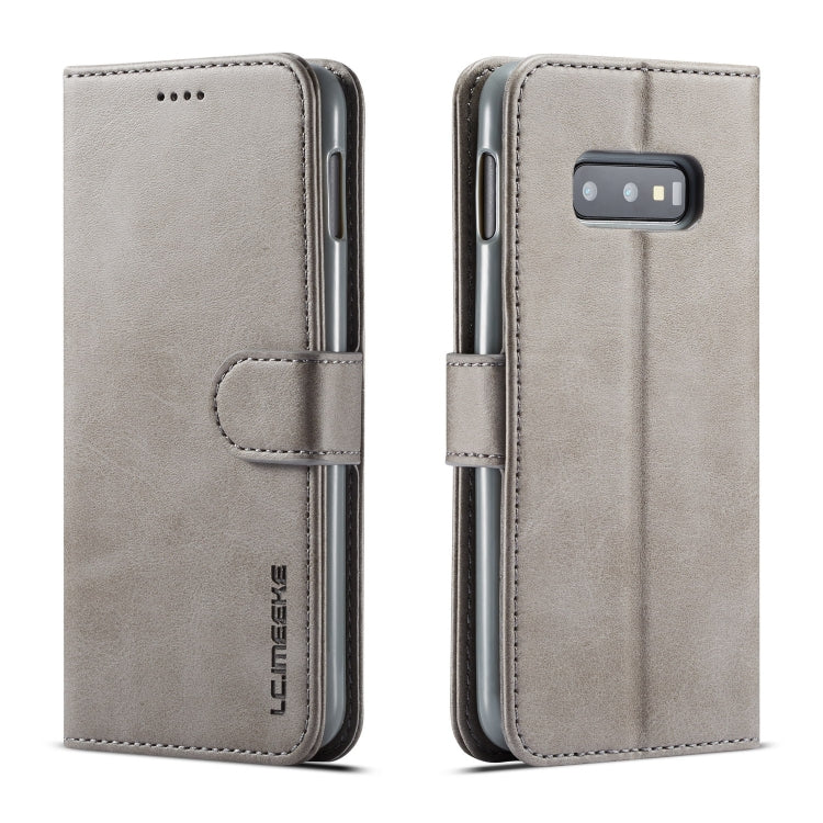 LC.IMEEKE Calf Texture Horizontal Flip Leather Case, with Holder & Card Slots & Wallet, For Galaxy Note 10 Plus, For Galaxy S10, For Galaxy S10 Plus, For Galaxy S10e, For Galaxy A6 Plus (2018)