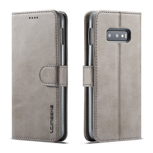 Load image into Gallery viewer, LC.IMEEKE Calf Texture Horizontal Flip Leather Case, with Holder &amp; Card Slots &amp; Wallet, For Galaxy Note 10 Plus, For Galaxy S10, For Galaxy S10 Plus, For Galaxy S10e, For Galaxy A6 Plus (2018)