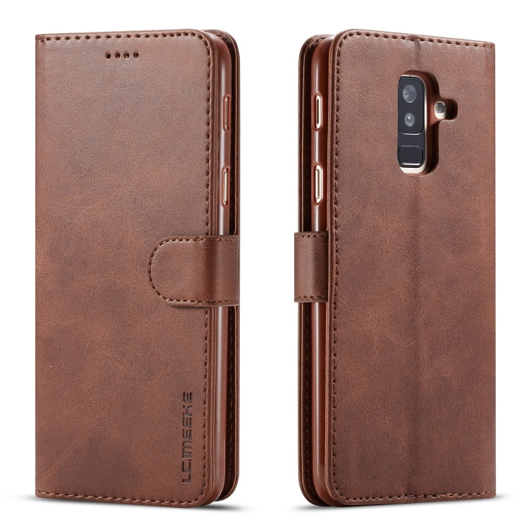 LC.IMEEKE Calf Texture Horizontal Flip Leather Case, with Holder & Card Slots & Wallet, For Galaxy Note 10 Plus, For Galaxy S10, For Galaxy S10 Plus, For Galaxy S10e, For Galaxy A6 Plus (2018)