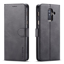 Load image into Gallery viewer, LC.IMEEKE Calf Texture Horizontal Flip Leather Case, with Holder &amp; Card Slots &amp; Wallet, For Galaxy Note 10 Plus, For Galaxy S10, For Galaxy S10 Plus, For Galaxy S10e, For Galaxy A6 Plus (2018)