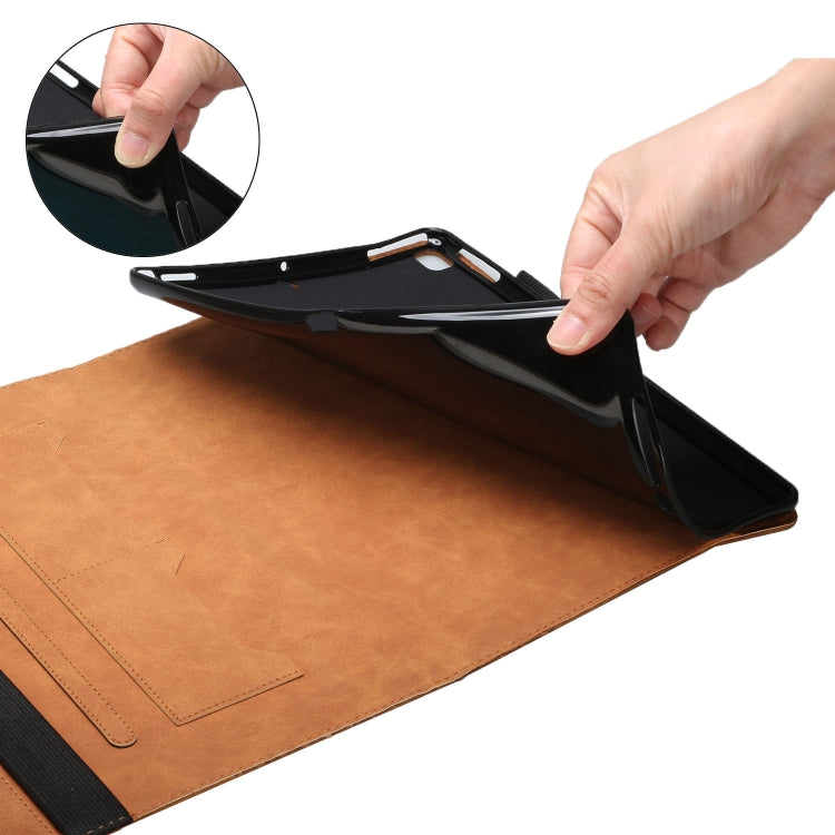 Rhombus Skin Feel Horizontal Flip Tablet Leather Case with Card Slots & Holder, For Samsung Galaxy Tab S6 Lite SM-P610/T615, For Samsung Galaxy Tab A 10.1 2019 T510, For Samsung Galaxy Tab A7 10.4 2020 T500/T505                                         ...