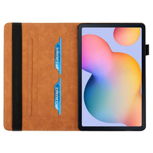 Load image into Gallery viewer, Rhombus Skin Feel Horizontal Flip Tablet Leather Case with Card Slots &amp; Holder, For Samsung Galaxy Tab S6 Lite SM-P610/T615, For Samsung Galaxy Tab A 10.1 2019 T510, For Samsung Galaxy Tab A7 10.4 2020 T500/T505                                         ...
