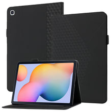 Load image into Gallery viewer, Rhombus Skin Feel Horizontal Flip Tablet Leather Case with Card Slots &amp; Holder, For Samsung Galaxy Tab S6 Lite SM-P610/T615, For Samsung Galaxy Tab A 10.1 2019 T510, For Samsung Galaxy Tab A7 10.4 2020 T500/T505                                         ...