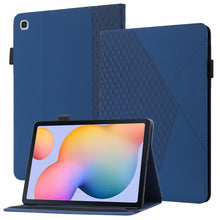 Load image into Gallery viewer, Rhombus Skin Feel Horizontal Flip Tablet Leather Case with Card Slots &amp; Holder, For Samsung Galaxy Tab S6 Lite SM-P610/T615, For Samsung Galaxy Tab A 10.1 2019 T510, For Samsung Galaxy Tab A7 10.4 2020 T500/T505                                         ...