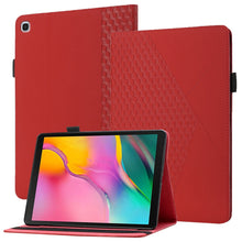 Load image into Gallery viewer, Rhombus Skin Feel Horizontal Flip Tablet Leather Case with Card Slots &amp; Holder, For Samsung Galaxy Tab S6 Lite SM-P610/T615, For Samsung Galaxy Tab A 10.1 2019 T510, For Samsung Galaxy Tab A7 10.4 2020 T500/T505                                         ...