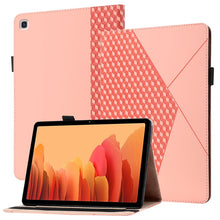 Load image into Gallery viewer, Rhombus Skin Feel Horizontal Flip Tablet Leather Case with Card Slots &amp; Holder, For Samsung Galaxy Tab S6 Lite SM-P610/T615, For Samsung Galaxy Tab A 10.1 2019 T510, For Samsung Galaxy Tab A7 10.4 2020 T500/T505                                         ...