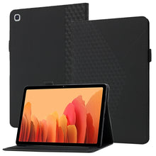 Load image into Gallery viewer, Rhombus Skin Feel Horizontal Flip Tablet Leather Case with Card Slots &amp; Holder, For Samsung Galaxy Tab S6 Lite SM-P610/T615, For Samsung Galaxy Tab A 10.1 2019 T510, For Samsung Galaxy Tab A7 10.4 2020 T500/T505                                         ...