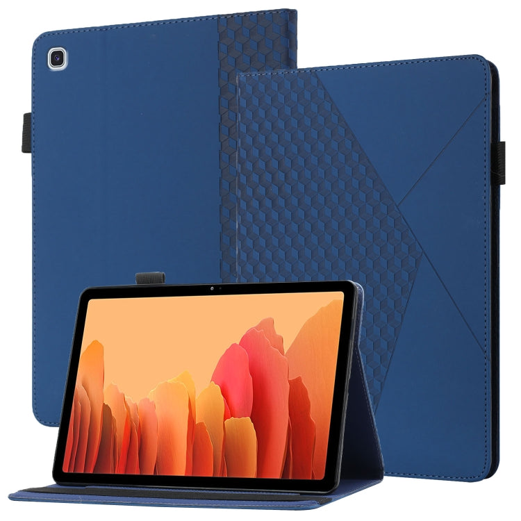 Rhombus Skin Feel Horizontal Flip Tablet Leather Case with Card Slots & Holder, For Samsung Galaxy Tab S6 Lite SM-P610/T615, For Samsung Galaxy Tab A 10.1 2019 T510, For Samsung Galaxy Tab A7 10.4 2020 T500/T505                                         ...