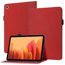 Load image into Gallery viewer, Rhombus Skin Feel Horizontal Flip Tablet Leather Case with Card Slots &amp; Holder, For Samsung Galaxy Tab S6 Lite SM-P610/T615, For Samsung Galaxy Tab A 10.1 2019 T510, For Samsung Galaxy Tab A7 10.4 2020 T500/T505                                         ...
