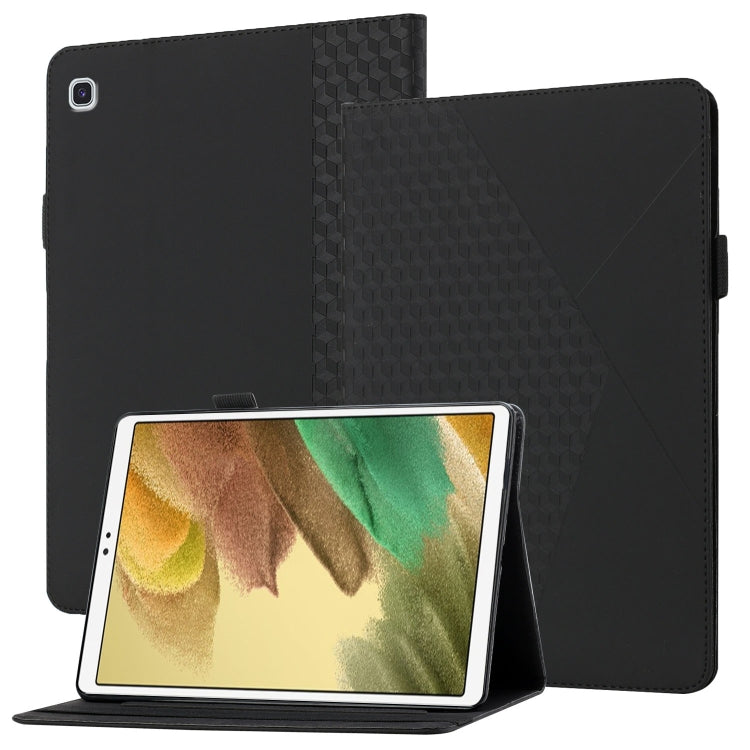 Rhombus Skin Feel Horizontal Flip Tablet Leather Case with Card Slots & Holder, For Samsung Galaxy Tab S6 Lite SM-P610/T615, For Samsung Galaxy Tab A 10.1 2019 T510, For Samsung Galaxy Tab A7 10.4 2020 T500/T505                                         ...