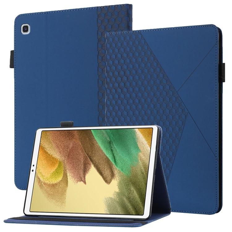 Rhombus Skin Feel Horizontal Flip Tablet Leather Case with Card Slots & Holder, For Samsung Galaxy Tab S6 Lite SM-P610/T615, For Samsung Galaxy Tab A 10.1 2019 T510, For Samsung Galaxy Tab A7 10.4 2020 T500/T505                                         ...