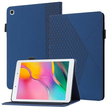 Load image into Gallery viewer, Rhombus Skin Feel Horizontal Flip Tablet Leather Case with Card Slots &amp; Holder, For Samsung Galaxy Tab S6 Lite SM-P610/T615, For Samsung Galaxy Tab A 10.1 2019 T510, For Samsung Galaxy Tab A7 10.4 2020 T500/T505                                         ...