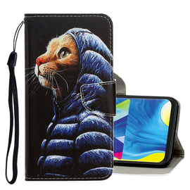 3D Colored Drawing Horizontal Flip PU Leather Case with Holder & Card Slots & Wallet, For Galaxy A10 / M10, For Galaxy A20 / A30, For Galaxy A20e