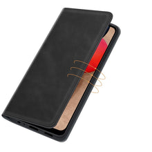 Load image into Gallery viewer, Retro-skin Magnetic Suction Leather Case with Holder &amp; Card Slots &amp; Wallet, For Galaxy A03s 166mm