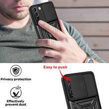 Load image into Gallery viewer, Sliding Camera Cover Design TPU+PC Protective Case, For Samaung Galaxy S22 5G, For Samaung Galaxy S22+ 5G, For Samaung Galaxy S22 Ultra 5G