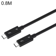 Load image into Gallery viewer, USB-C / Type-C Male to USB-C / Type-C Male Multi-function Transmission Cable for Thunderbolt 4, 0.3m, 0.8m, 1m, 1.2m