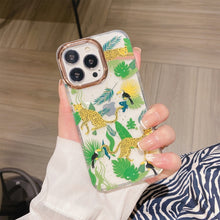 Load image into Gallery viewer, Glitter Powder Electroplating Flower Shockproof Phone Case, For iPhone 13, For iPhone 13 Pro, For iPhone 13 Pro Max, For iPhone 12 / 12 Pro, For iPhone 12 Pro Max, For iPhone 11