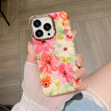 Load image into Gallery viewer, Glitter Powder Electroplating Flower Shockproof Phone Case, For iPhone 13, For iPhone 13 Pro, For iPhone 13 Pro Max, For iPhone 12 / 12 Pro, For iPhone 12 Pro Max, For iPhone 11