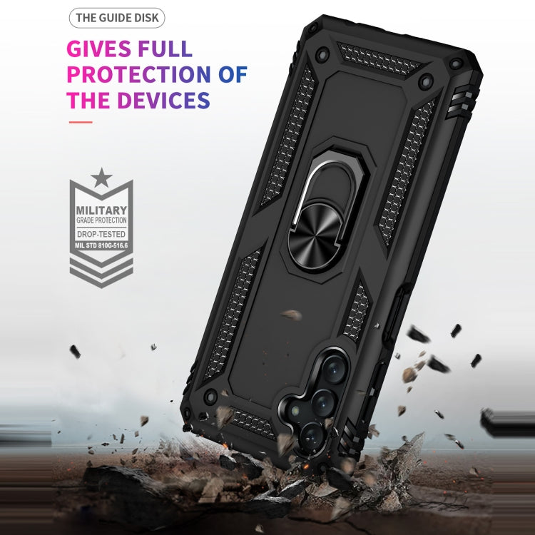 Shockproof TPU + PC Protective Case with 360 Degree Rotating Holder, For Samsung Galaxy A13 5G